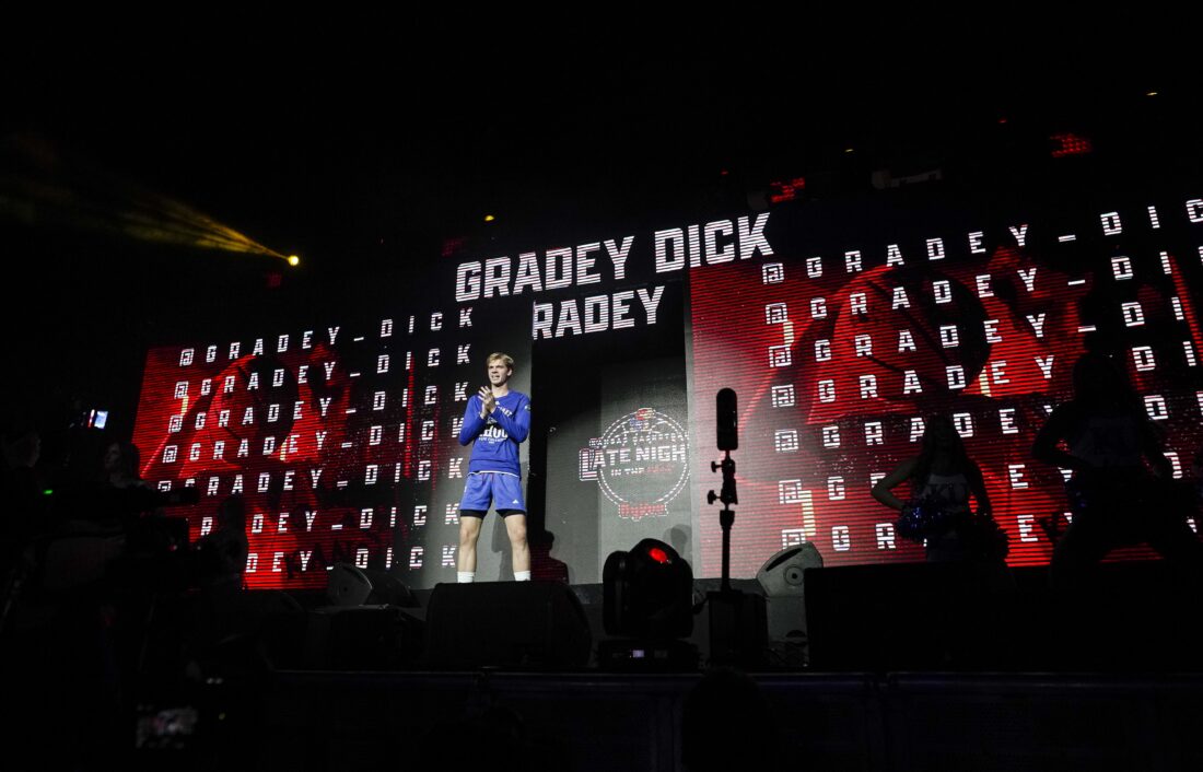 National championship banner steals the show at Late Night in the Phog